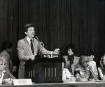 Colorado Democratic Senator Gary Hart Democratic National Convention 1984