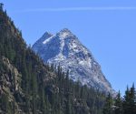 Puncak Piramida Pegunungan Colorado yang terkenal