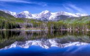 Rocky Mountain Reflection on Sprague Lake