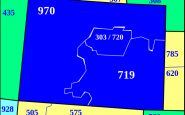 Peta Kode Area Colorado