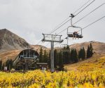 Image of chair lift at Arapahoe Basin Ski Area in Colorado