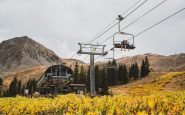 Image of chair lift at Arapahoe Basin Ski Area in Colorado